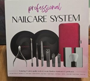True Beauty Professional Nailcare System - Black and Pink